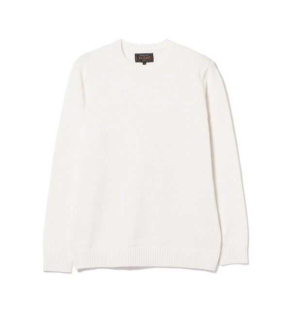 BEAMS PLUS「Crew LilyYarn 7G」|ニット・セーター|