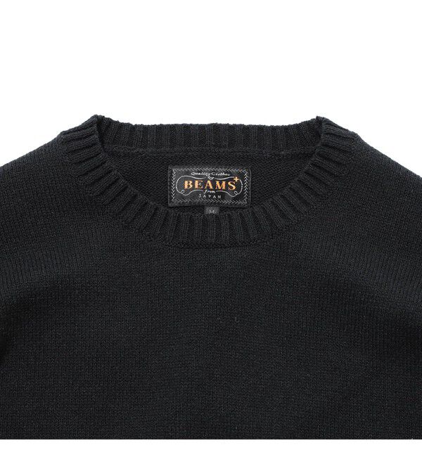 BEAMS PLUS「Crew LilyYarn 7G」|ニット・セーター|