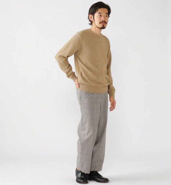 BEAMS PLUS「Crew LilyYarn 7G」|ニット・セーター|