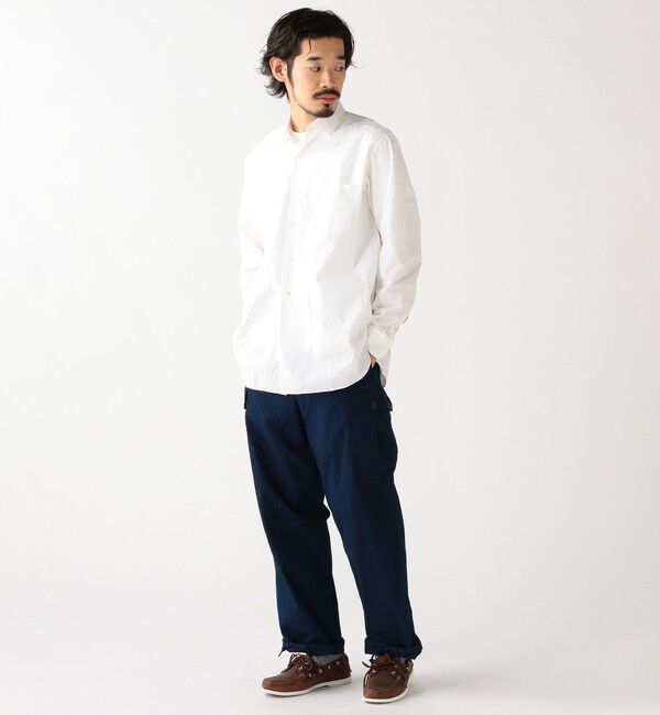 BEAMS PLUS「BEAMS PLUS / インディゴ リップストップ ミリタリー 6ポケット パンツ」|その他|