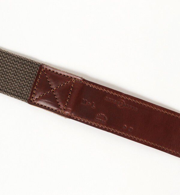 BEAMS PLUS「ARTS & CRAFTS / 別注 AGING W RING COMBI BELT」|ベルト|