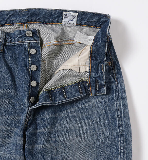 BEAMS「orSlow / STANDARD DENIM 105 2Year Wash」|デニム|