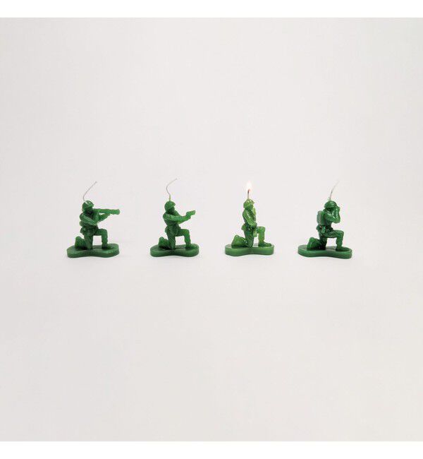 BEAMS「TOSSDICE / ARMY CITRONELLA CANDLE 4set」|アロマ・ルームフレグランス|