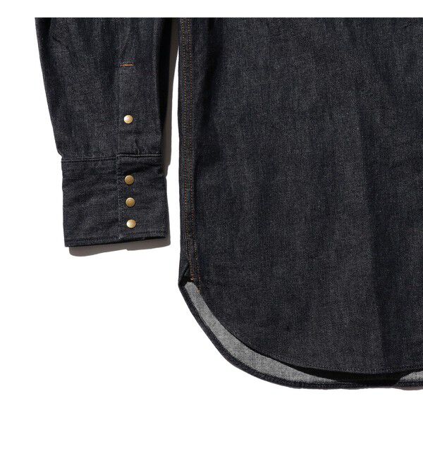 BEAMS PLUS「ダブルダイ デニム ウエスタン シャツ」|シャツ・ブラウス|