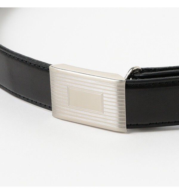 BEAMS PLUS「Plate Belt Dress Calf」|ベルト|