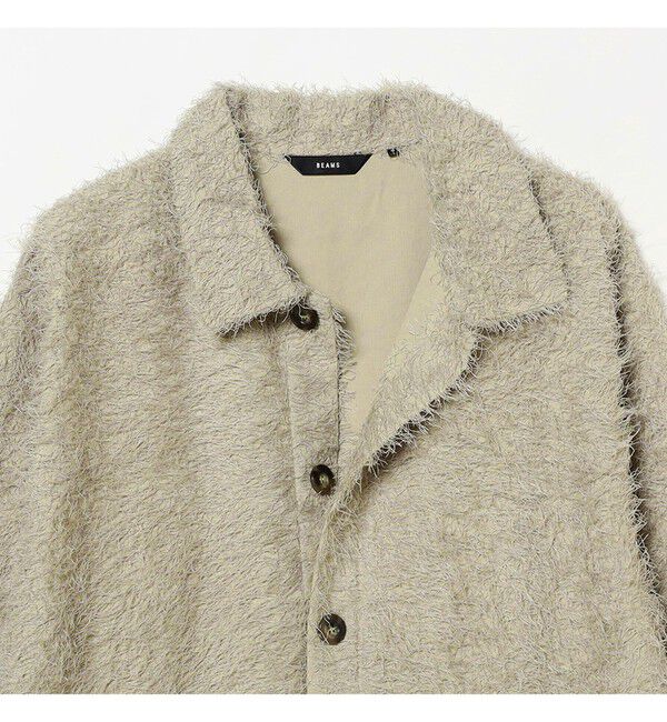 BEAMS「リラックスフィット フリンジ シャツ」|シャツ・ブラウス|