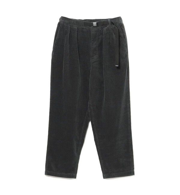 BEAMS「ワイドテーパード ウェービング  コーデュロイパンツ」|チノ|