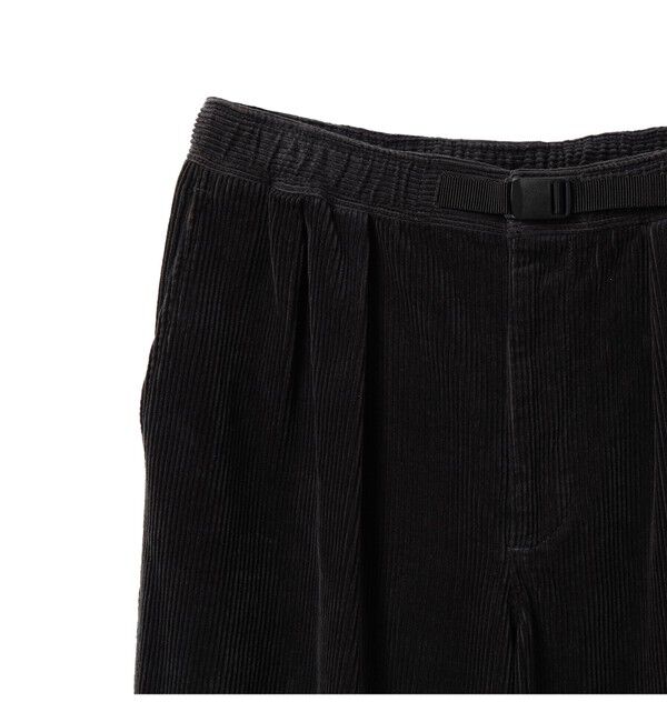 BEAMS「ワイドテーパード ウェービング  コーデュロイパンツ」|チノ|