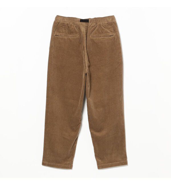 BEAMS「ワイドテーパード ウェービング  コーデュロイパンツ」|チノ|