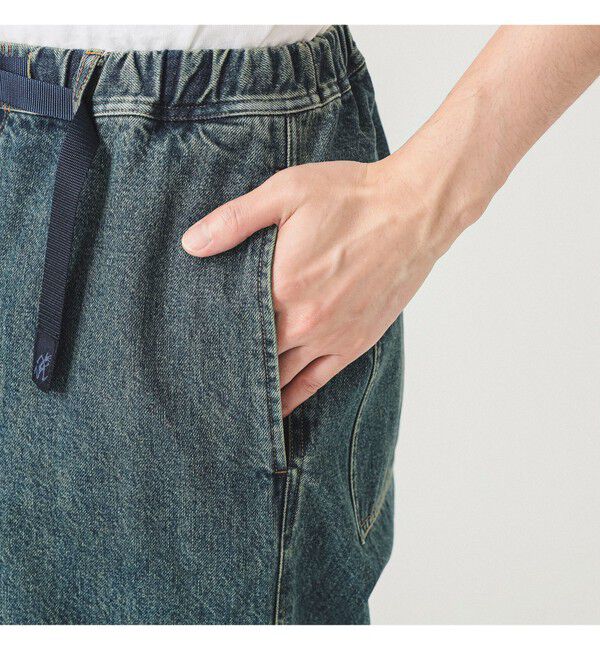 BEAMS「【別注】Gramicci / デニム オーバーパンツ」|チノ|