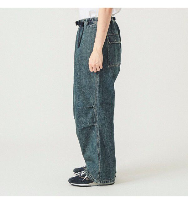 BEAMS「【別注】Gramicci / デニム オーバーパンツ」|チノ|