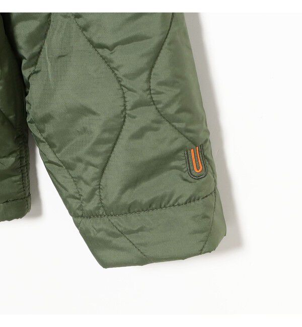 BEAMS「【別注】UNIVERSAL OVERALL / キルト カバー コーチジャケット」|ブルゾン・スタジャン|