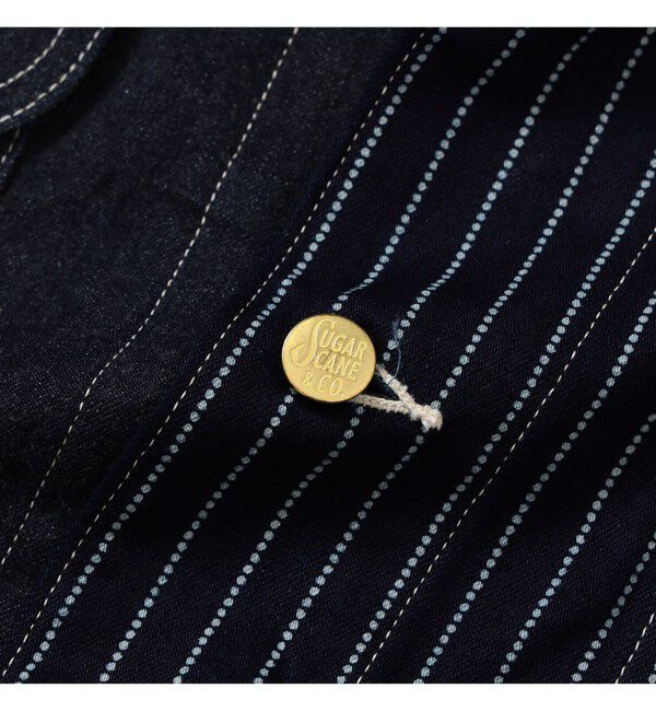 BEAMS「【別注】SUGAR CANE / クレイジー ワークコート」|ブルゾン・スタジャン|