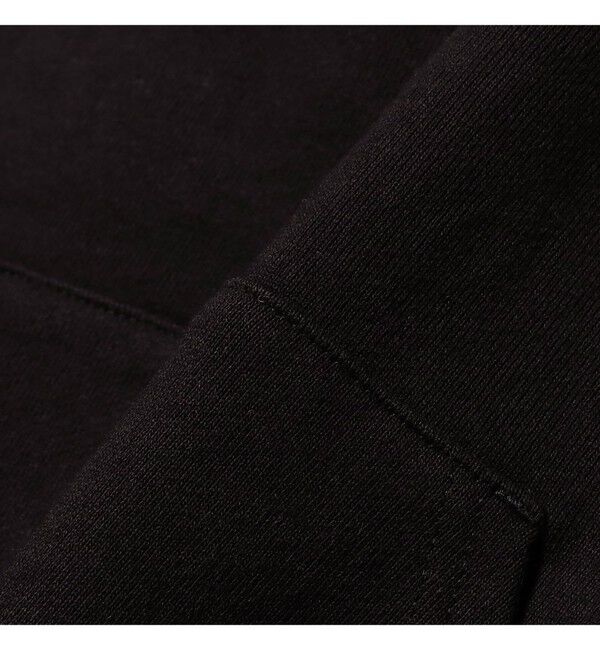 BEAMS「【ワイドショートフィット】カラーブロック フーディ」|スウェット・ジャージ|