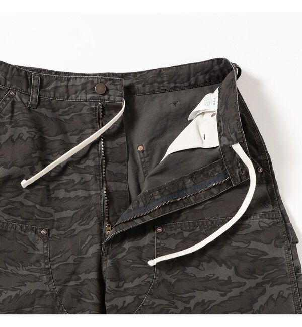 BEAMS「プリント ダブルニーショーツ【ワイドストレートフィット】」|その他|