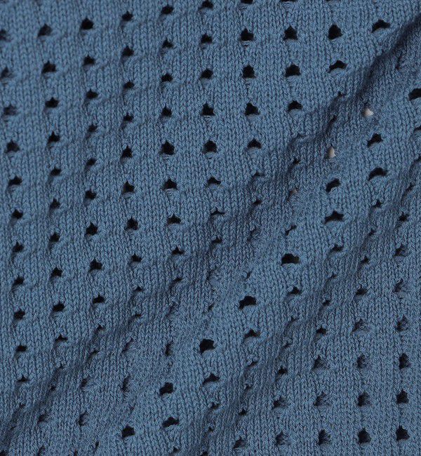 SHIPS「SHIPS:〈手洗い可能〉12ゲージ クロシェライク アイレット カーディガン」|カーディガン|