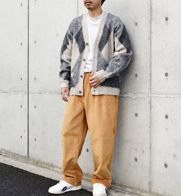 SHIPS any「SHIPS any: シャギー パターン ユニセックス ニット カーディガン 23AW◇」|カーディガン|