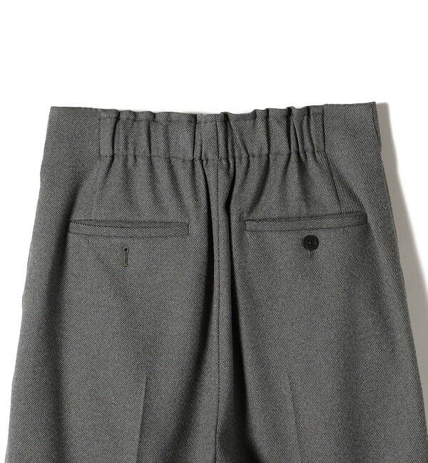 SHIPS for women「〈手洗い可能〉ウールライク ウエスト タック パンツ」|その他|