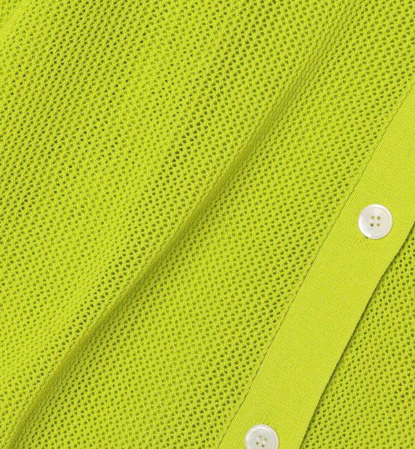 SHIPS any「SHIPS any: 〈洗濯機可能〉シアー ニット Vネック ボタン カーディガン◇」|カーディガン|