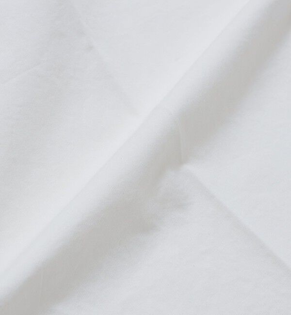 SHIPS「BATEAUX DE SHIPS: スーピマ コットン ツイル 2タック ワイドパンツ」|チノ|