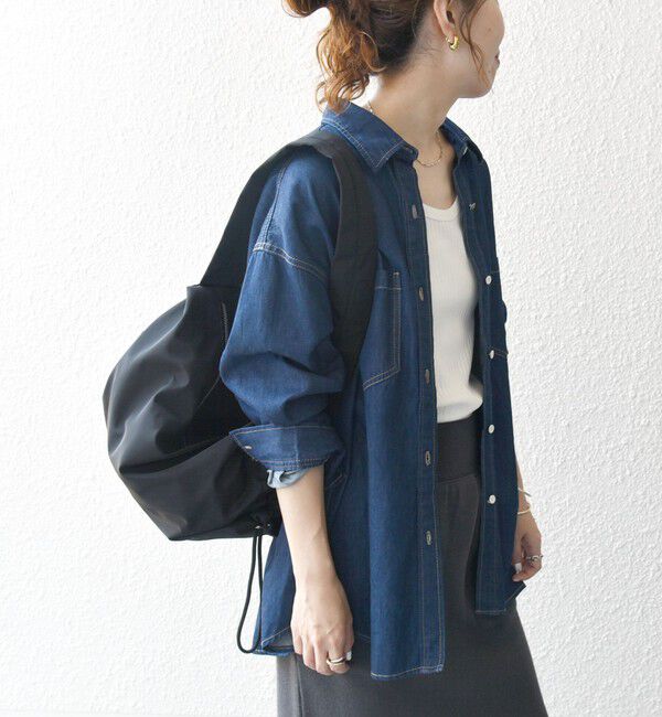 SHIPS any「SHIPS any: デニム ポケット シャツ［SHIPS any DENIM］」|シャツ・ブラウス|