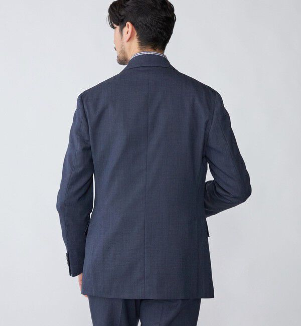 SHIPS「SHIPS:〈FUNCTION/洗濯機可能〉ウォッシャブル バーズアイ ジャケット(セットアップ対応)」|テーラードジャケット|