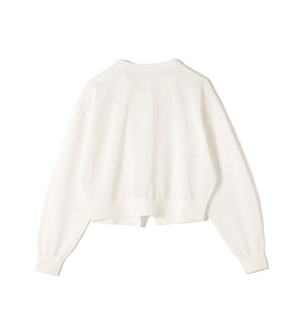 SHIPS for women「《一部追加予約》TORRAZZO DONNA:〈手洗い可能〉ビジュー シアー カーディガン」|カーディガン|