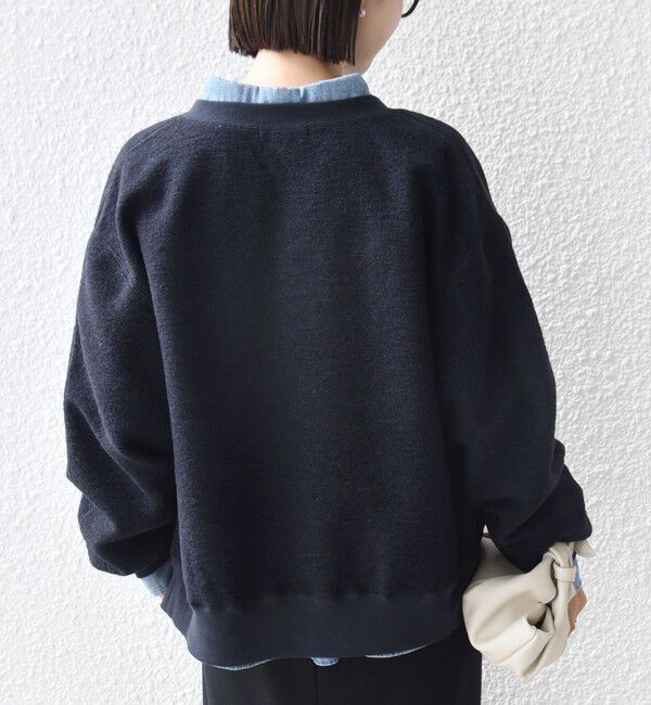 SHIPS for women「〈手洗い可能〉スライバー スナップ ボタン カーディガン」|カーディガン|