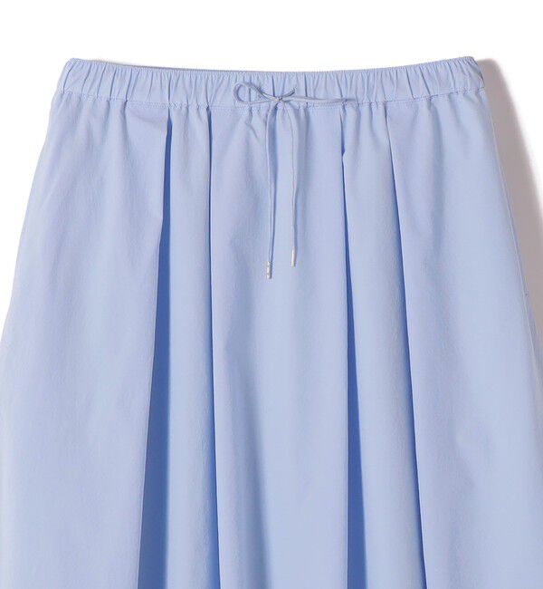 SHIPS for women「〈接触冷感 / 撥水加工〉TEXBRID(R) タフタ ギャザー スカート」|スカート|