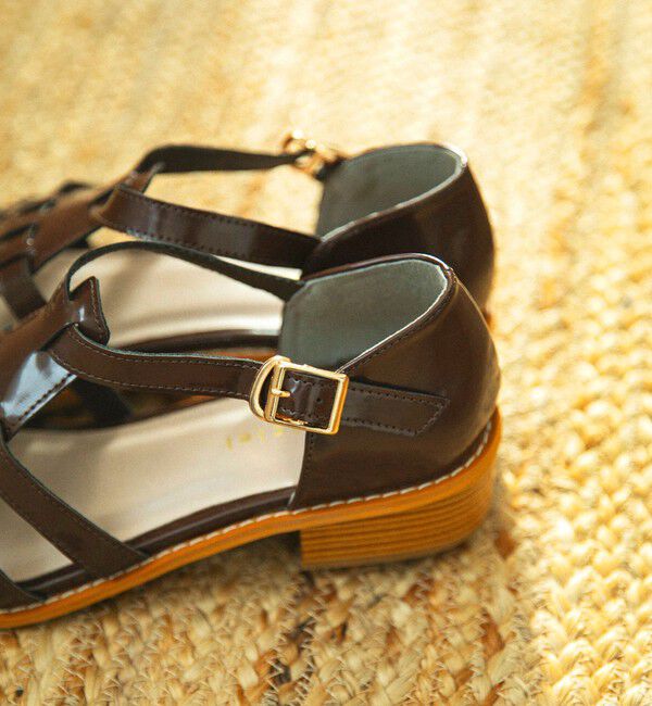 quaranciel「quaranciel: ヒール グルカ サンダル」|サンダル|