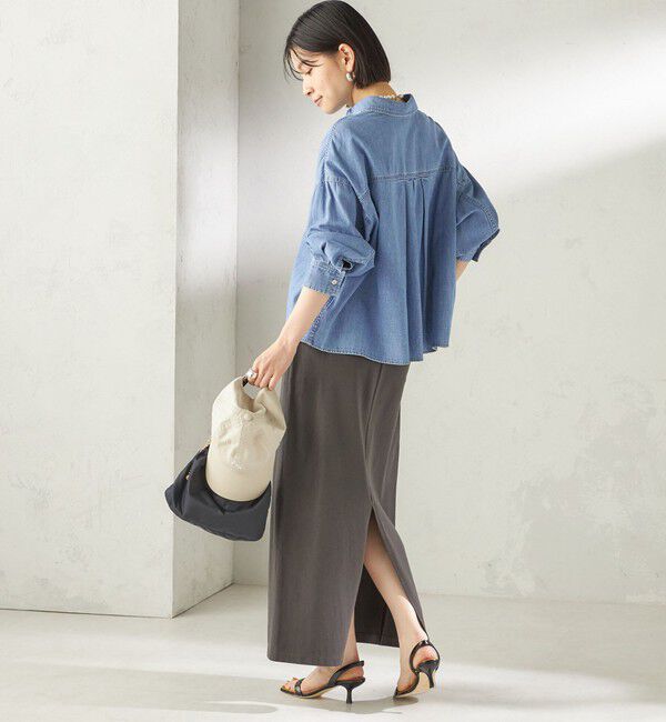 SHIPS for women「《予約》【一部WEB限定/ SHIPS別注】Champion: タイト スカート」|スカート|