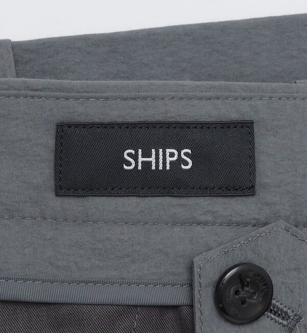 SHIPS「SHIPS:〈洗濯機可能〉CO+ 1プリーツ パンツ(セットアップ対応)」|スラックス|