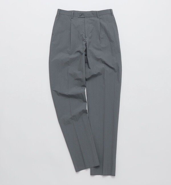 SHIPS「SHIPS:〈洗濯機可能〉CO+ 1プリーツ パンツ(セットアップ対応)」|スラックス|