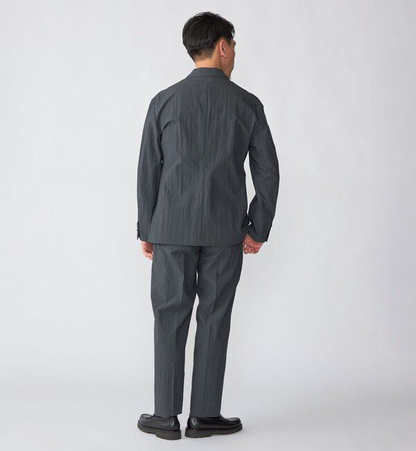 SHIPS「SHIPS:〈洗濯機可能〉CO+ 1プリーツ パンツ(セットアップ対応)」|スラックス|