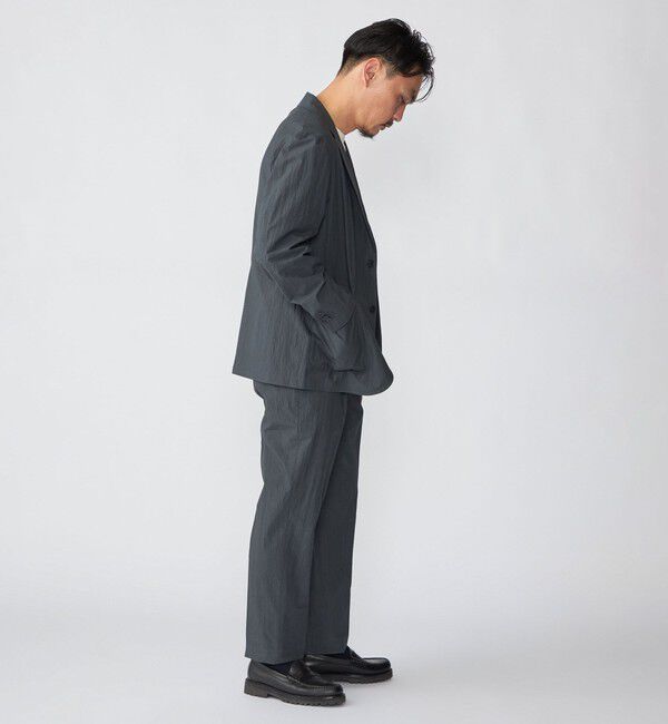 SHIPS「SHIPS:〈洗濯機可能〉CO+ 1プリーツ パンツ(セットアップ対応)」|スラックス|