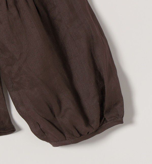 quaranciel「quaranciel:〈手洗い可能〉ラミー ギャザー リボン ティアード ブラウス」|シャツ・ブラウス|