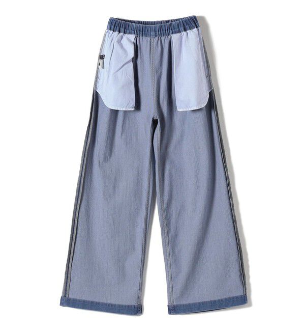 SHIPS Colors 「《予約》SHIPS Colors:〈洗濯機可能〉ファンクション デニム イージー パンツ◆」|デニム|