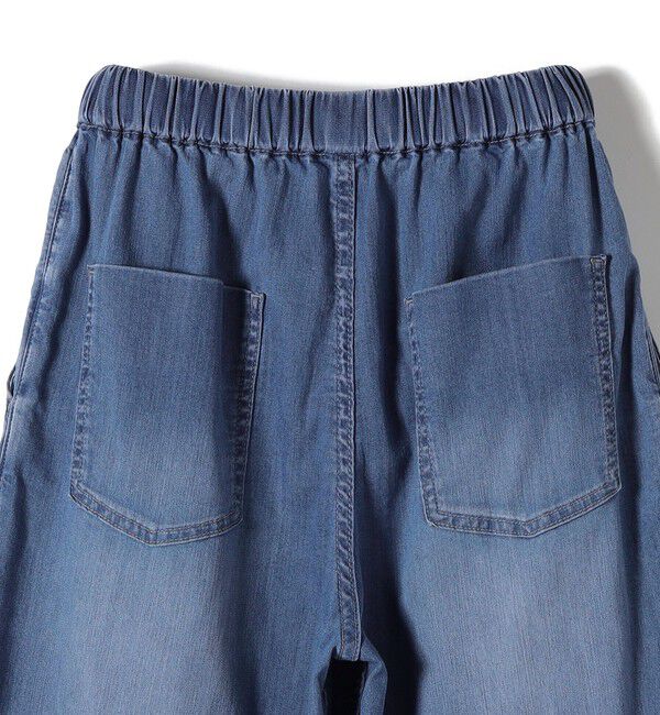 SHIPS Colors 「《予約》SHIPS Colors:〈洗濯機可能〉ファンクション デニム イージー パンツ◆」|デニム|