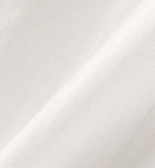 SHIPS for women「《予約》【WEB限定】〈手洗い可能〉バルーン スリーブ 裾 ドロスト ブラウス」|シャツ・ブラウス|