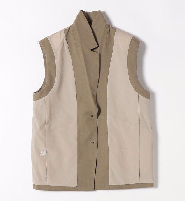 quaranciel「《予約》quaranciel: リネン ミックス テーラード オーバー ジレ」|ベスト・ジレ|