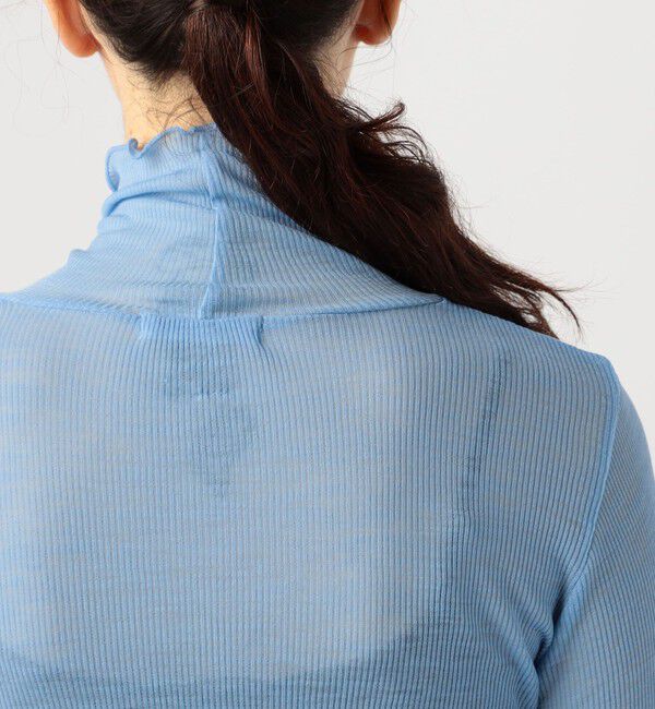MACPHEE「ウールリブ タートルネックプルオーバー」|Tシャツ・カットソー|