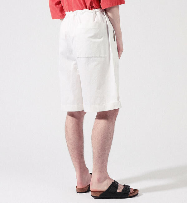 BLUE WORK「ブロークンツイル ワイドイージーショートパンツ」|その他|