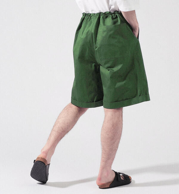 BLUE WORK「ブロークンツイル ワイドイージーショートパンツ」|その他|