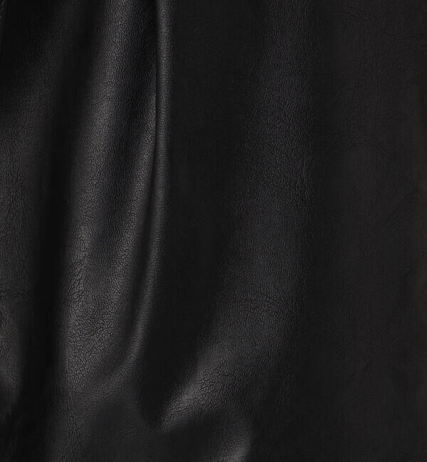 Ballsey「レザーライクウェットクロス ハイウエストハーフパンツ」|その他|