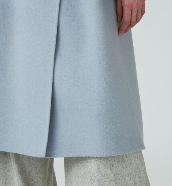 Ballsey「プレミアムウールリバー ノーカラーコート」|ノーカラーコート|