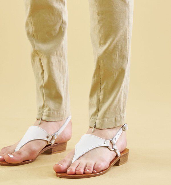 GALERIE VIE「リネンレーヨンストレッチ スリムパンツ」|その他|