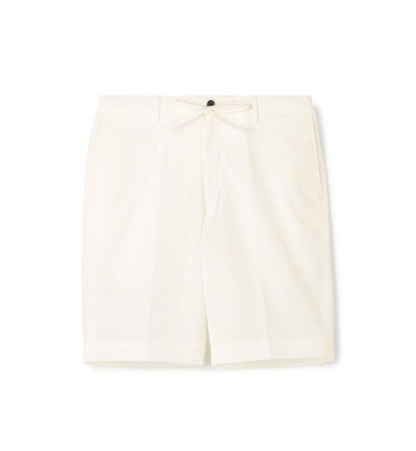 TOMORROWLAND MENS「クールマックスサッカー イージーショーツ」|チノ|11 ホワイト