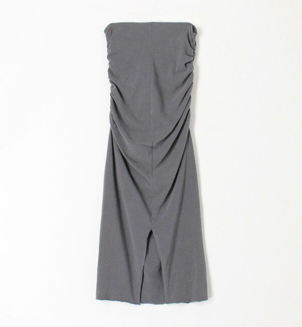 JAMES PERSE「ブラッシュドコットンジャージー サイドシャーリングスカート WRBJ5960」|タイト|