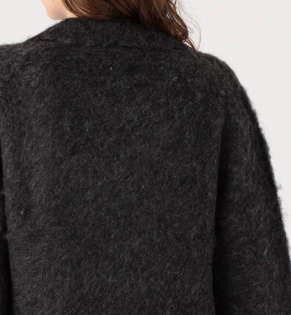 DES PRES「スーリーアルパカロングカーディガン」|テーラードジャケット|