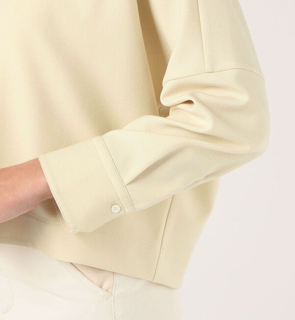 MACPHEE「【WEB限定】ポリエステルフラノ コクーンシャツ」|シャツ・ブラウス|